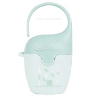 قاب پستانک طرح فيل رنگ سبز کیکابو kikkaboo