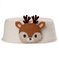 جای دستمال کاغذی طرح سنجاب رنگ کرم ایسیز Isiz