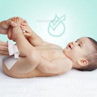 دستمال مرطوب 42 عددي با روغن نارگيل پمپرز Pampers