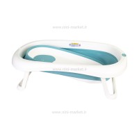 وان حمام تاشو پایه دار رنگ آبی برند خارجی