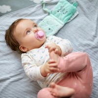 پستانک بادامی تکی الترا ایر 0 - 6 ماه صورتی اونت Avent (بدون جعبه)