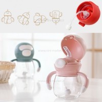 لیوان نی دار 240 میل رنگ سبز رووکو Rovco