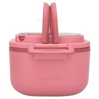 ظرف غذا داخل استیل رنگ صورتی چائوژنمی CHaozhenmei