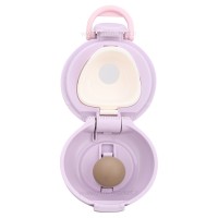 فلاسک آب رنگ کرم یاسی 330 میل yes water