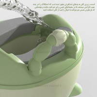 توالت آموزشی طرح خرگوش رنگ سبز خارجی