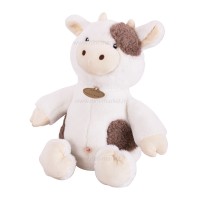 عروسک گاو مخملی اورجینال رنگ خاکی 2-433 soft toy