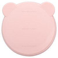 کاسه درب دار سیلیکونی رنگ صورتی مینیک اوی اوی Minik Oioi