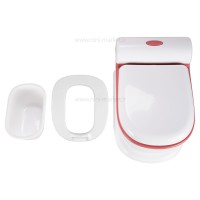 توالت فرنگی آموزشی رنگ صورتی بیبی هود Baby Hood