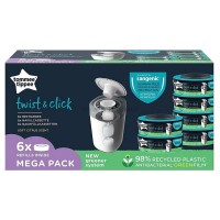 کاست سطل تعویض پوشک بچه مدل Sangenic تک عددی تامی تیپ  Tommee Tippee