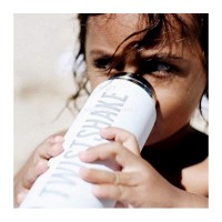 فلاسک آب رنگ سفید تویست شیک Twistshake ظرفیت ۴۲۰ میلی لیتر