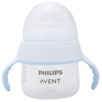 شیشه شیر دسته‌دار نچرال التراسافت ۱۵۰ میلی‌ لیتر اونت Avent