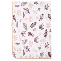 زیرانداز تعویض طرح برگ رنگ کرم سایز بزرگ ایسیز