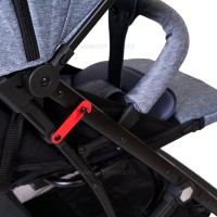 کالسکه چمدانی baobaohao مدل k2 رنگ طوسی