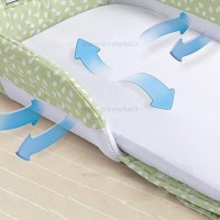 جاي خواب کودک رنگ آبی سناگل نست Snaggle Nest