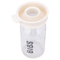 شیشه شیر پیرکس 110 میل رنگ کرم فاقد جعبه بیبز Bibs