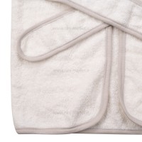 حوله تن پوش طرح پنگوئن رنگ طوسی پاپو Papo