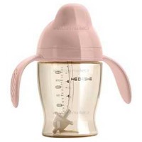 لیوان آبمیوه خوری 180 میل رنگ صورتی هی اور شی Heorshe