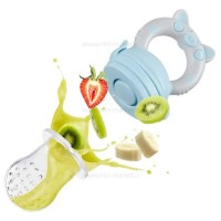 توری میوه خوری طرح خوک رنگ آبی چیکو Chicco