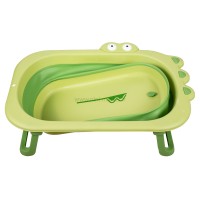 وان حمام آکاردئونی طرح تمساح همراه آسانشور رنگ سبز خارجی