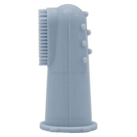 مسواک انگشتی سیلیکونی رنگ سرمه ای امریکو بیبی Americo baby