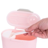 انباری شیرخشک 160 میل رنگ صورتی کیکابو Kikkaboo