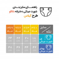 شورت عینکی طرح گیلاس دانالو