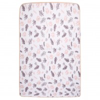 زیرانداز تعویض طرح برگ رنگ کرم سایز بزرگ ایسیز