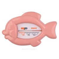 دماسنج حمام طرح ماهی رنگ صورتی رووکو Rovco