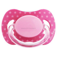 پستانک کارتونی 4-0 ماه طرح ستاره رنگ صورتی سواوینکس suavinex