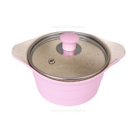 قابلمه مدل دیاکو صورتی سایز 12 عروس Aroos