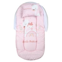 پشه بند کفی دار طرح پرنسس رنگ صورتی carters