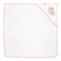 ست حوله 5 تیکه طرح خرس و تاج کرمی مادرکر mothercare