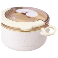 ظرف غذا گیاهی طرح خرسی رنگ سبز برند خارجی