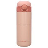 فلاسک آب 500 ميل رنگ صورتی Ciloak