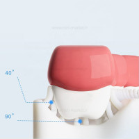 مسواک چرخشی U رنگ صورتی برند خارجی