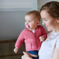 پستانک بادامی تکی الترا سافت 6 - 18 ماه طرح ساده اونت Avent  (بدون جعبه)