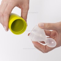 سرلاک خوری سیلیکونی رنگ سبز بون Boon