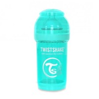 شیشه شیر ضد نفخ 180 میل فیروزه ای تویست شیک Twistshake