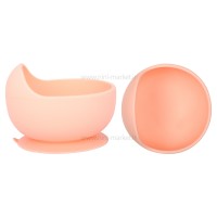 ست ظرف غذای سیلیکونی 5 تیکه طرح فیل رنگ صورتی بیبی فور لایف baby 4 life