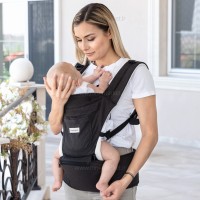 آغوشی مدل CHLOE deluxe  رنگ طوسی کیکابو Kikkaboo