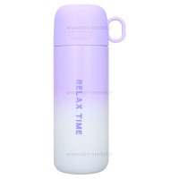 فلاسک آب 500 ميل رنگ یاسی خارجی