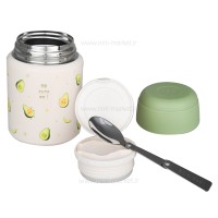 فلاسک غذا 500 میل طرح آووکادو سیمپلی سیتی Simplicity