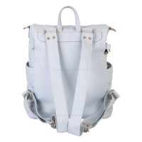 کوله پشتی و ساک لوازم نوزاد رنگ آبی یخی M&y مدل 7040