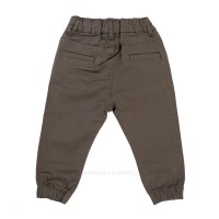 شلوار کتان دمپاکش پسرانه رنگ سبز مموری Memory