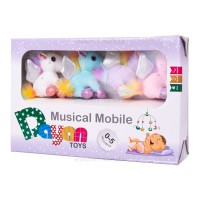 آویز تخت موزیکال طرح یونیکورن بالدار دایان تویز Dayan Toys