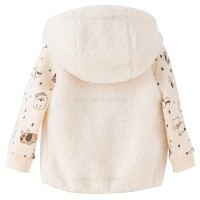 سه تکه دخترانه طرح تدی رنگ کرمی ایندیگو Indigo