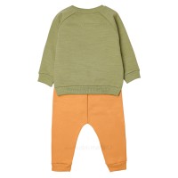 بلوز شلوار پسرانه طرح حیوانات رنگ سبز برند ایندیگو Indigo