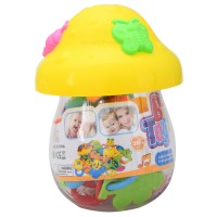 پک جغجغه طرح قارچ رنگ زرد خارجی