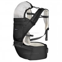 آغوشی مدل CHLOE deluxe  رنگ طوسی کیکابو Kikkaboo