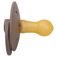 پستانک تکی سرگرد لاتکس سایز 0-6 ماه رنگ قهوه ای بیبز Bibs